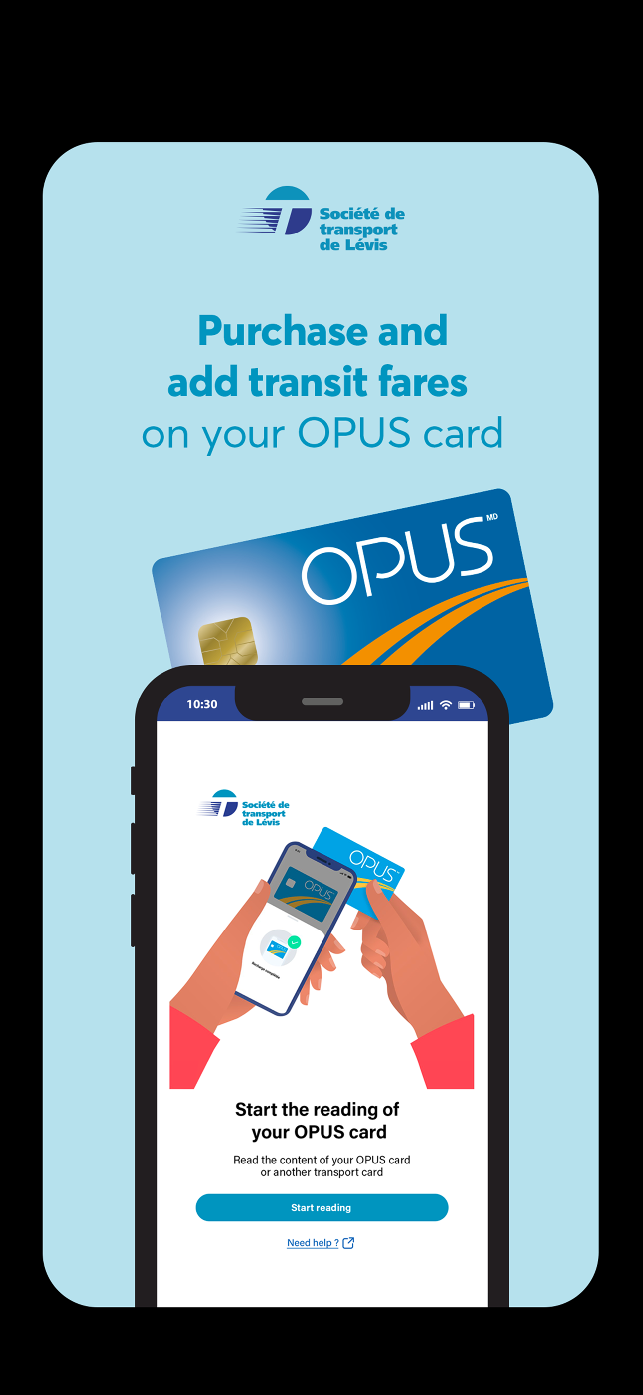 STLévis - Recharge OPUS