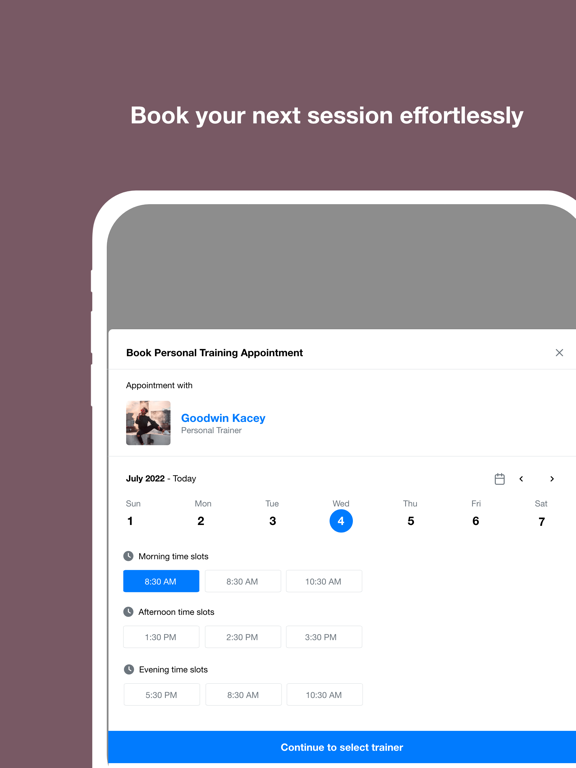 App screenshot