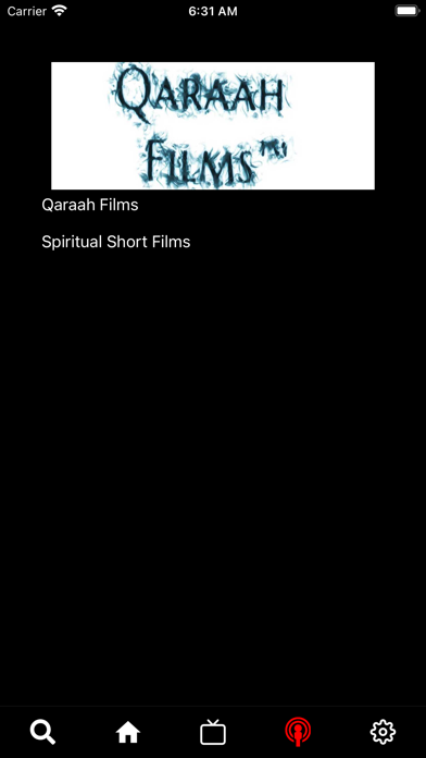 Qaraah Films Television Screenshot