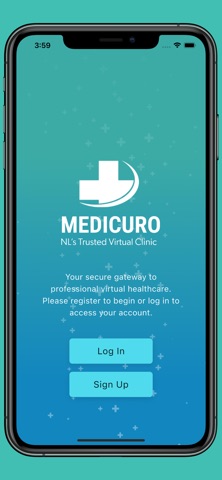 Medicuro Virtual Health iPhone screenshot 1