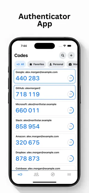 Authenticator ۬ screenshot 1