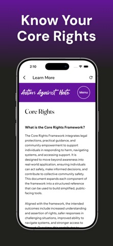 Action Against Hate Screenshot 2 of 4