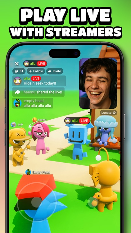 HypeHype: Play LIVE Games screenshot-0