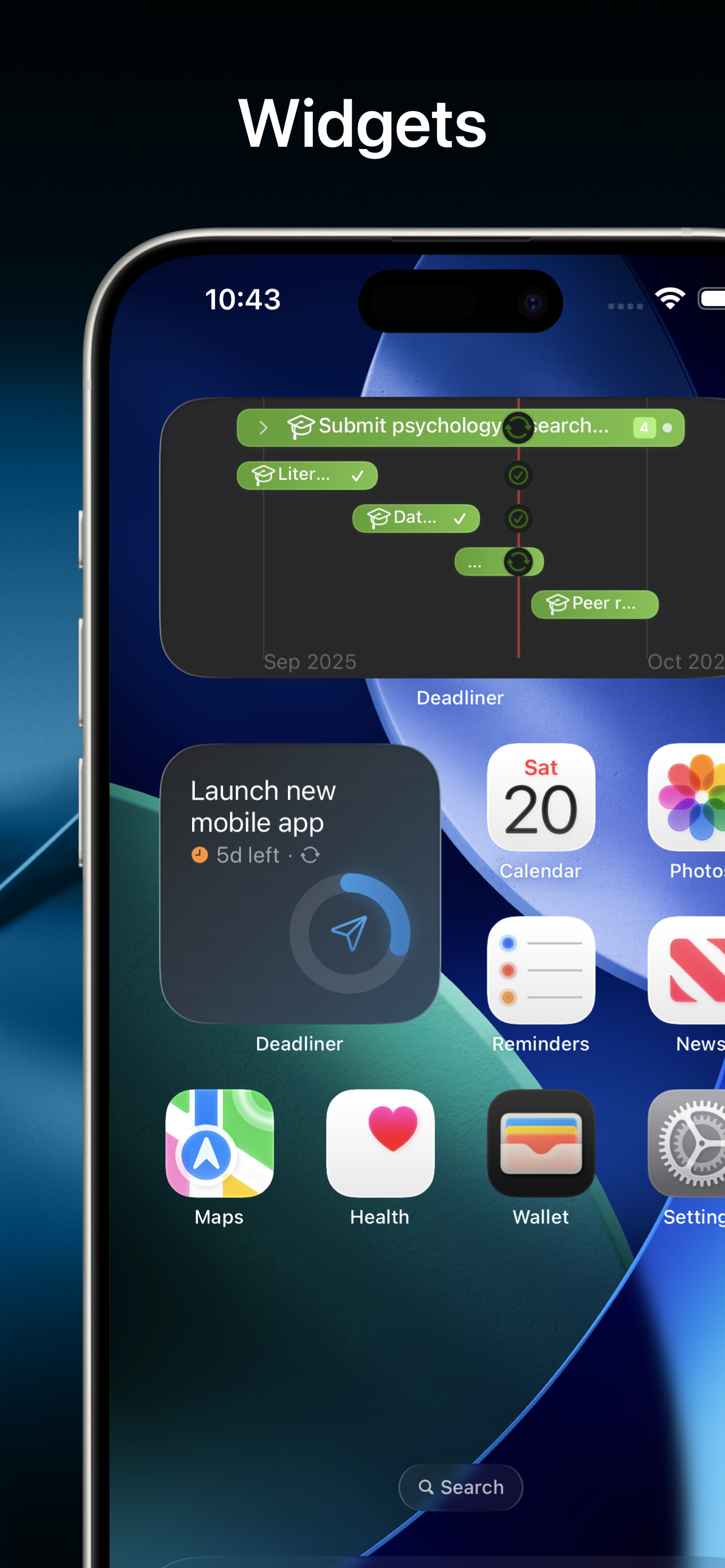 Deadliner – Time Management