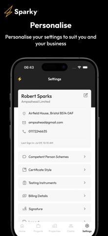 SPARKY: safety made easy Screenshot 8 of 8