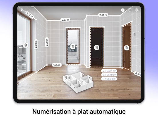 Screenshot #4 pour Plan Maison 3d - Mesure Metre