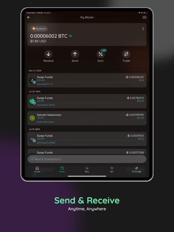 Edge - Crypto & Bitcoin Wallet ipad screenshot 4