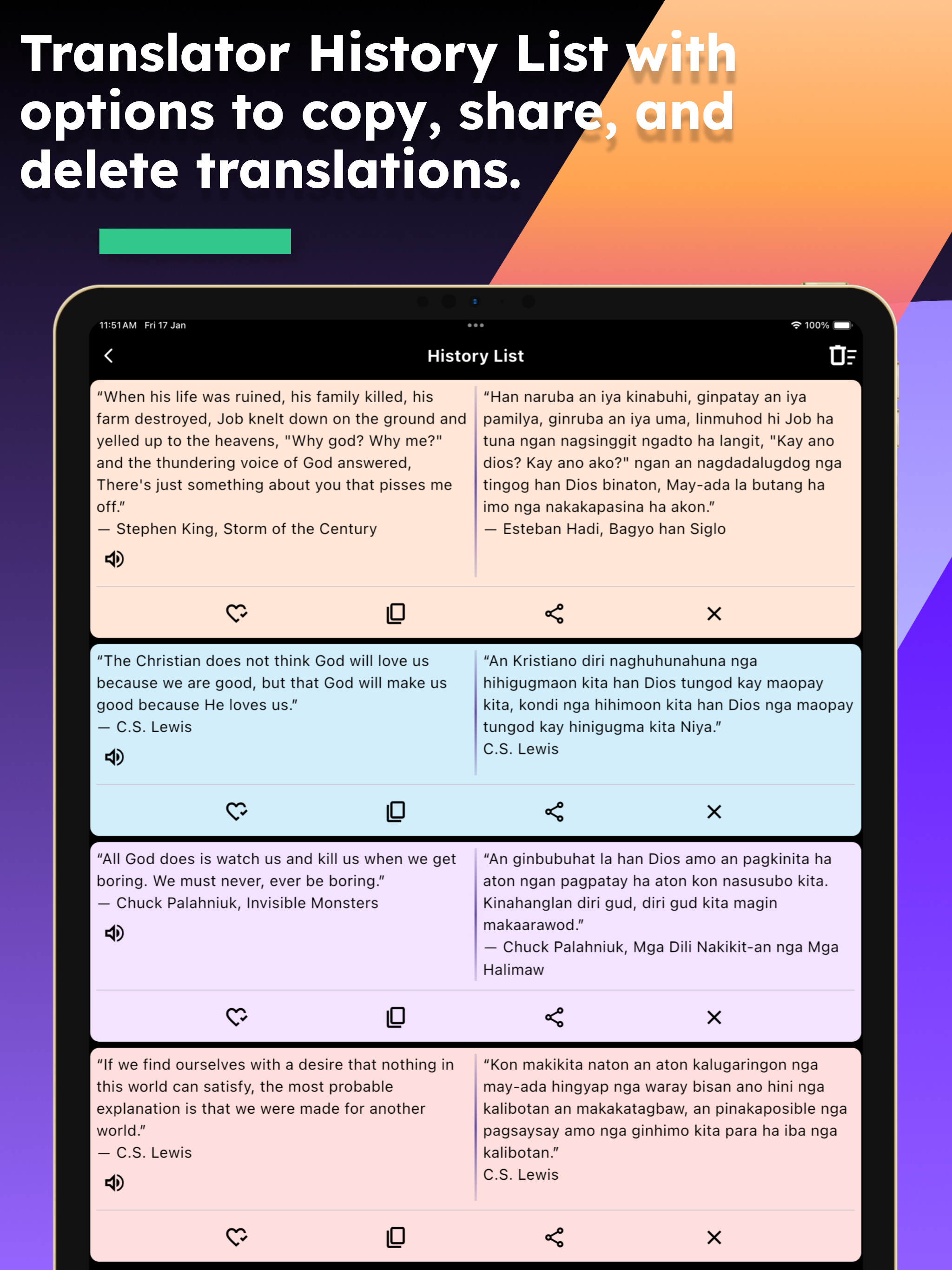 English Waray Translator screenshot 12