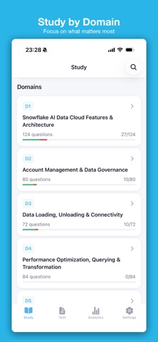 CertiQ - SnowPro Core Prep Screenshot 2 of 7