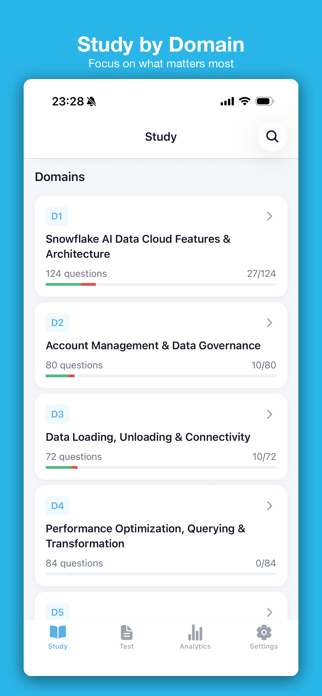 CertiQ - SnowPro Core Prep Screenshot 2 of 7