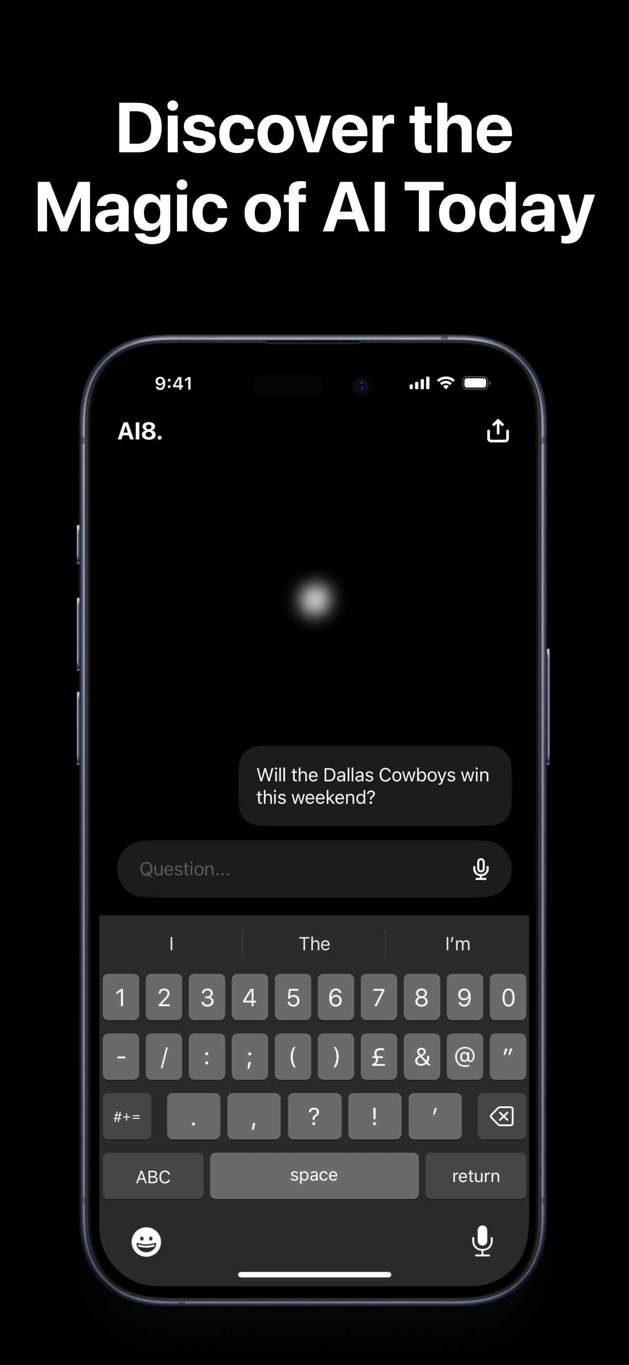 AI8: AI Magic 8 Ball