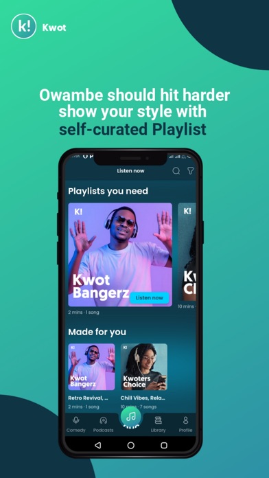 Kwot! - Video, Music & Podcast Screenshot