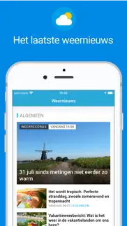 weerplaza - complete weer app iphone bildschirmfoto 3
