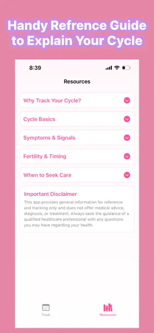 Period Calendar Cycle Tracker screenshot 4
