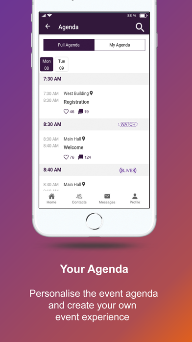 Eventsador Screenshot