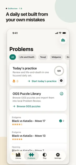 GoReview screenshot 2