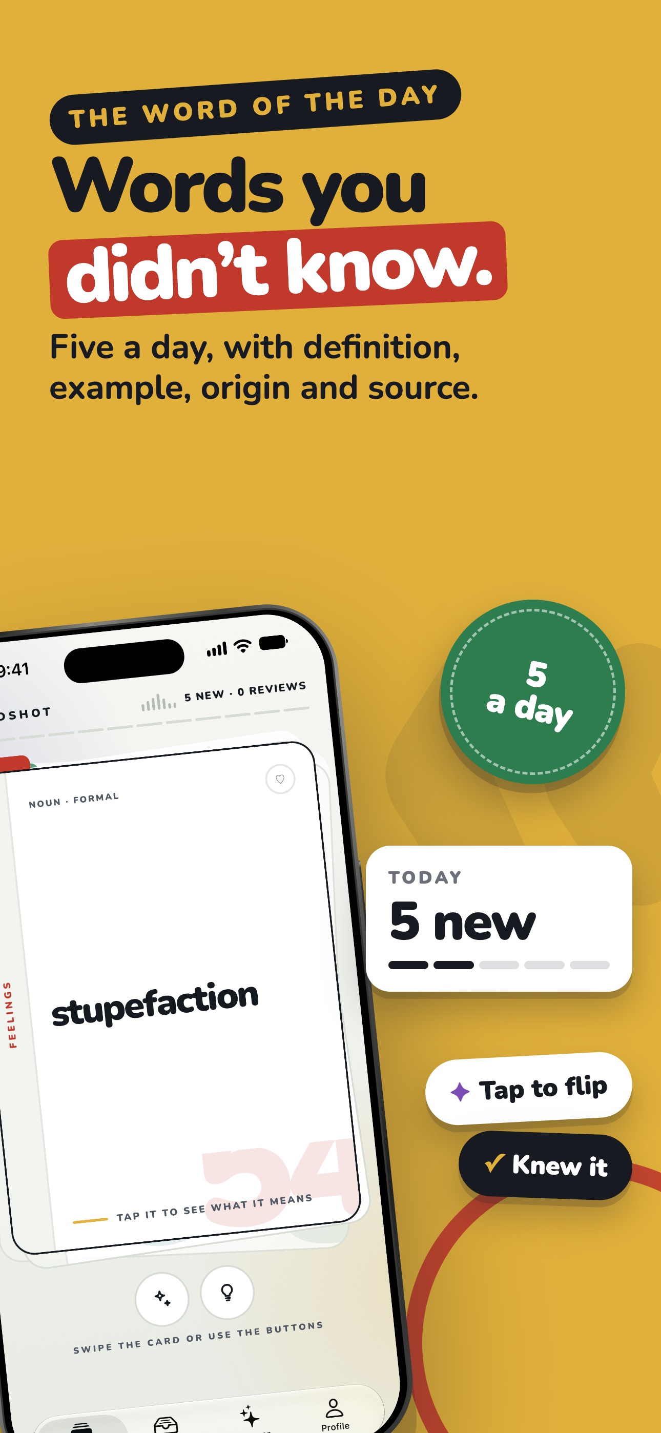Screenshot 1 of WordShot: Learn Words Everyday