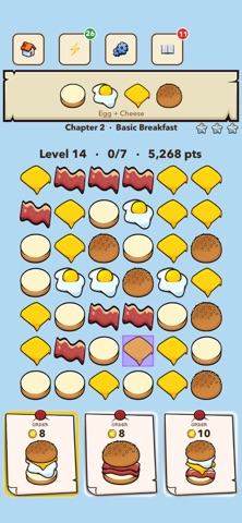 BurgerHero: Puzzle Kitchen Screenshot 1 of 7