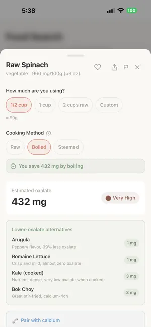 OxalateGuard: Oxalate Tracker screenshot 3