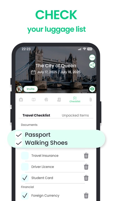 Tourist - Travel Planner Screenshot