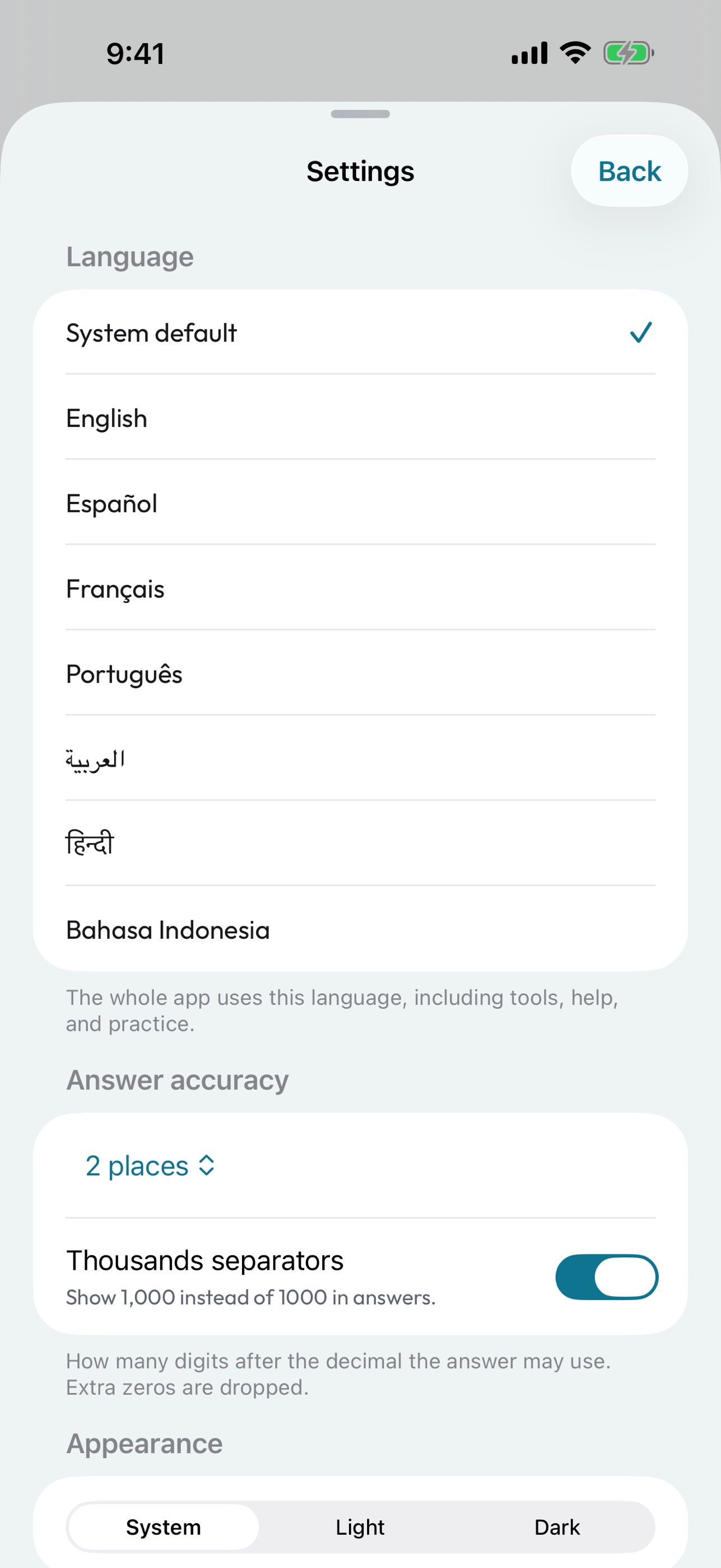 Screenshot 3 of Calculate Percentage
