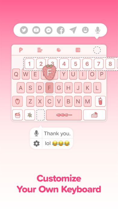 PlayKeyboard - Fonts, Emoji