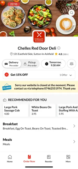 Chelles Red Door Deli screenshot 2