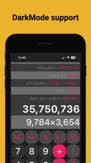 easy calculator with history iphone screenshot 4