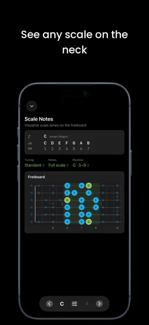Modes Guitar screenshot 2