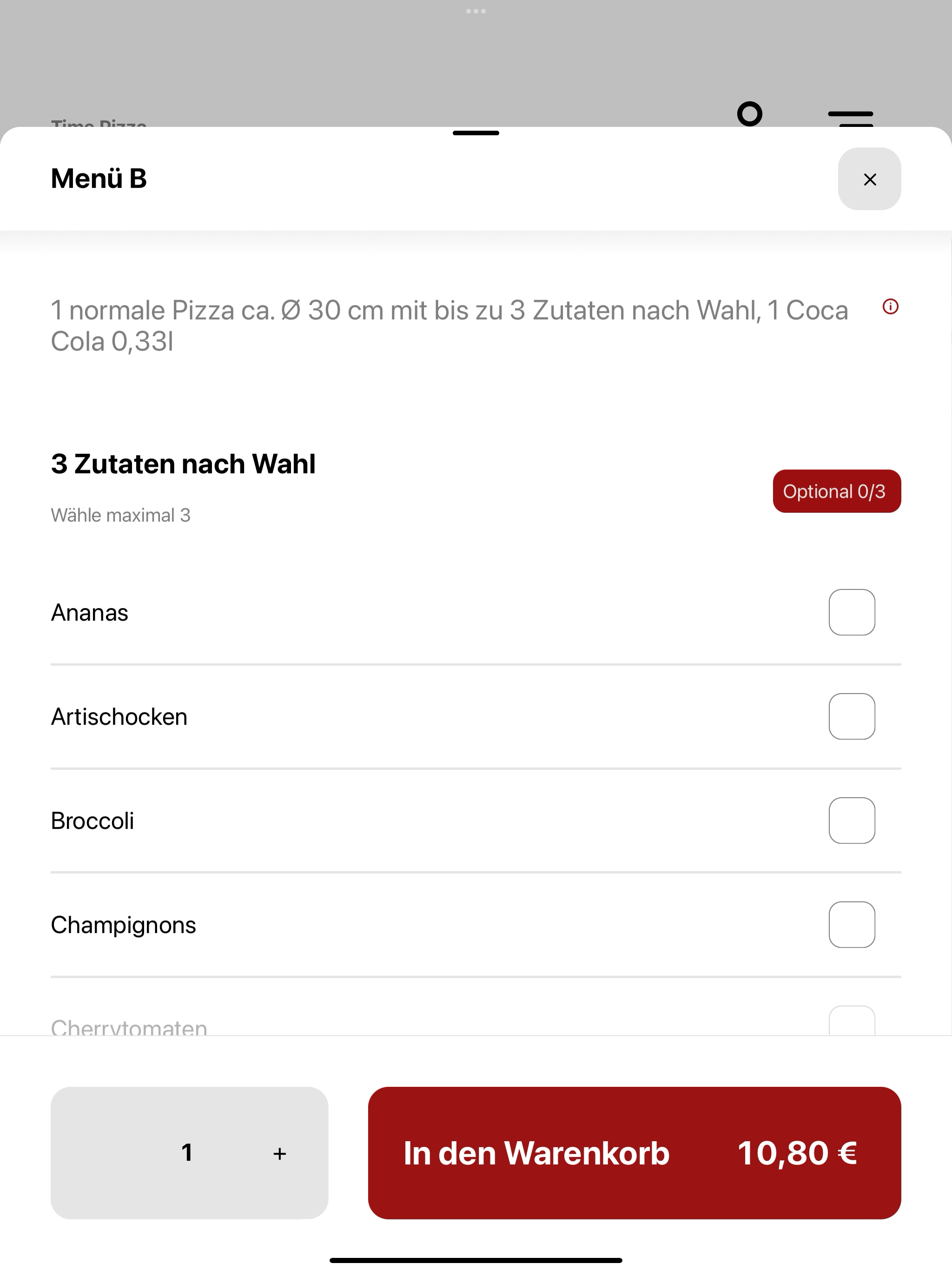 Time Pizza Pforzheim DE screenshot 8
