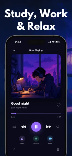 Lofi Music: 24/7 Hip Hop Radio screenshot 2