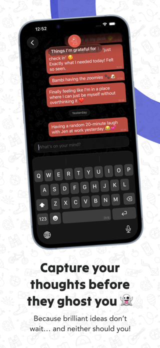 Hey Me - Chat Notes Screenshot 2 of 6