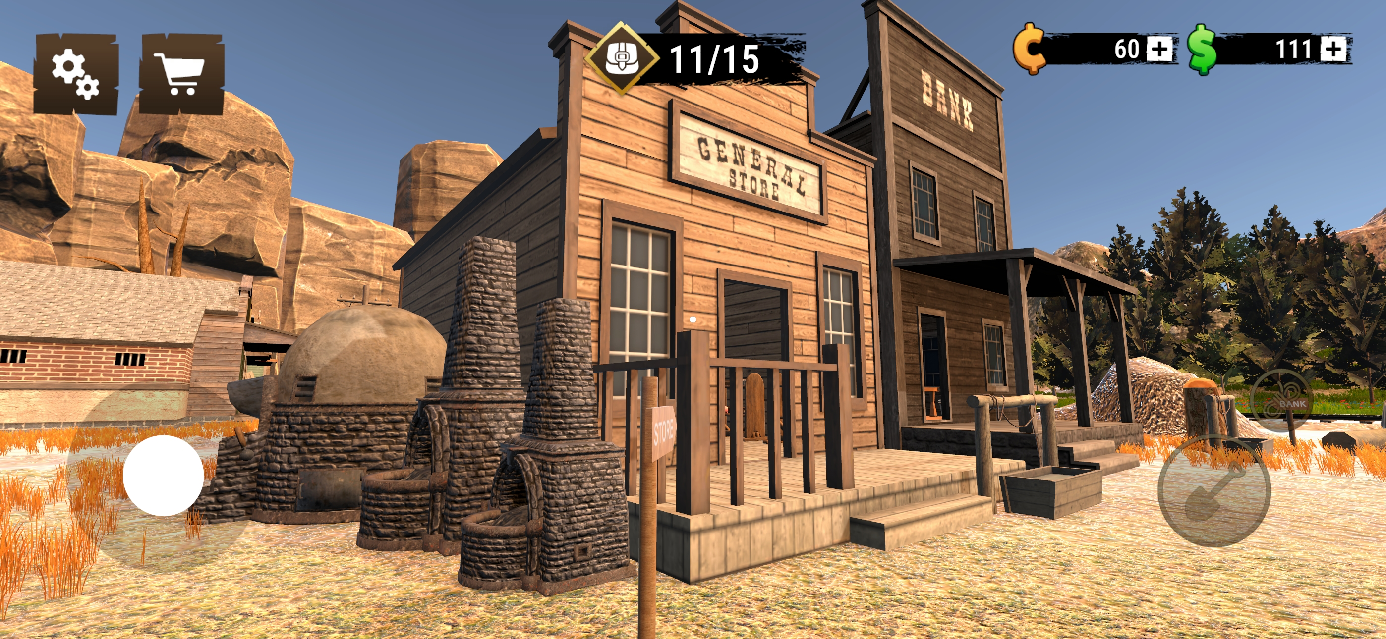 Wild West Miner - Gold Rush 3D