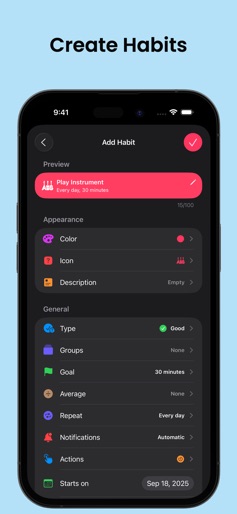 Grit: Daily Habit Tracker screenshot 7