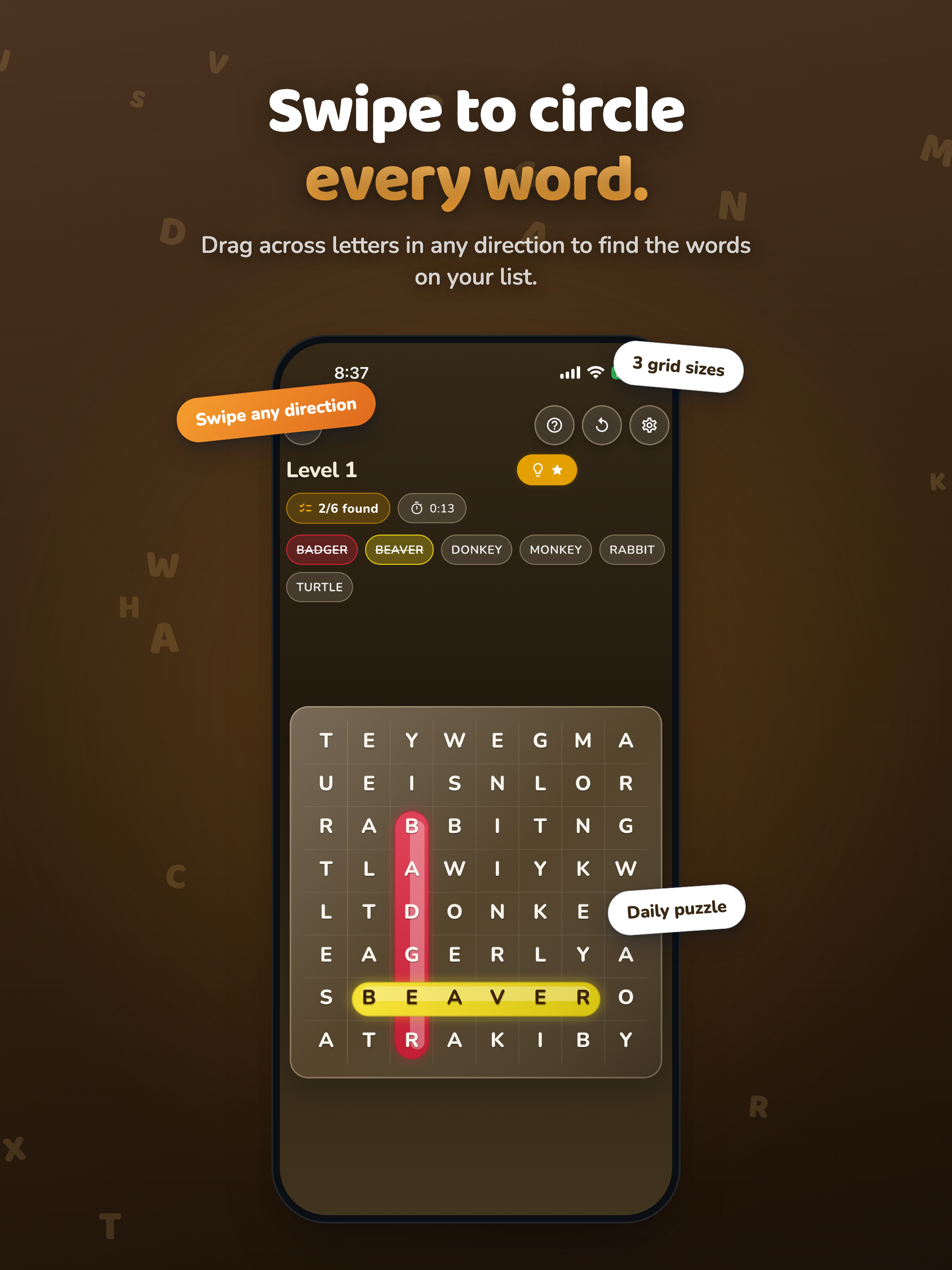 Word Search - Brain Puzzles