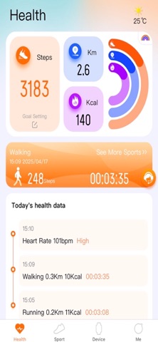 AuraFit screenshot