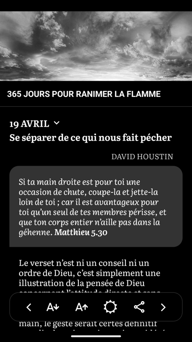 Méditons la Bible Screenshot