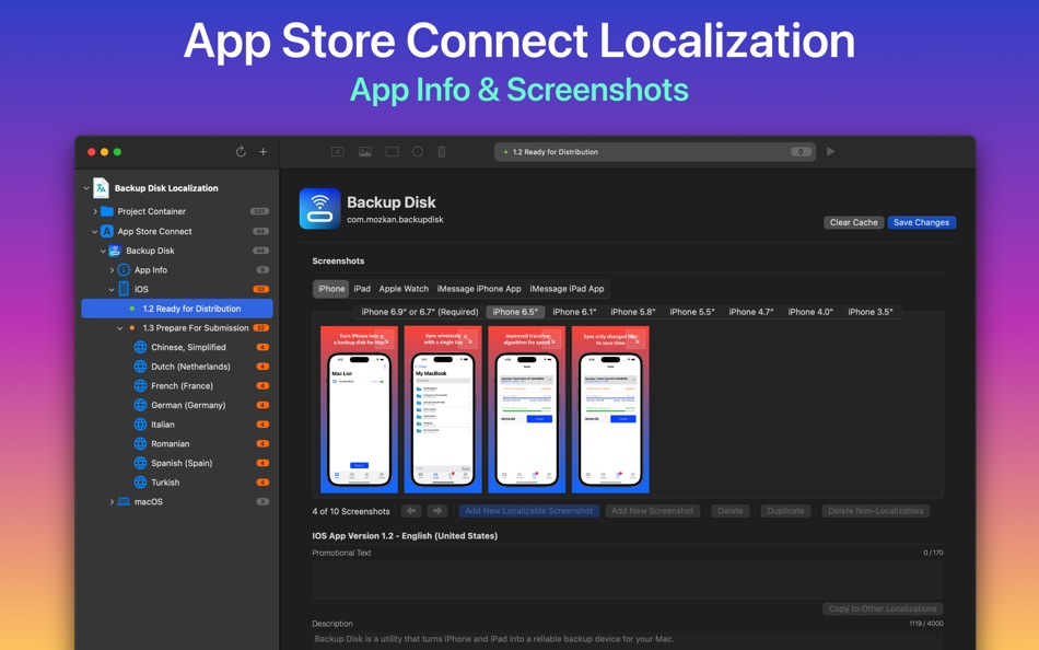 #2. Auto Localize (macOS) بواسطة: Muharrem Ozkan
