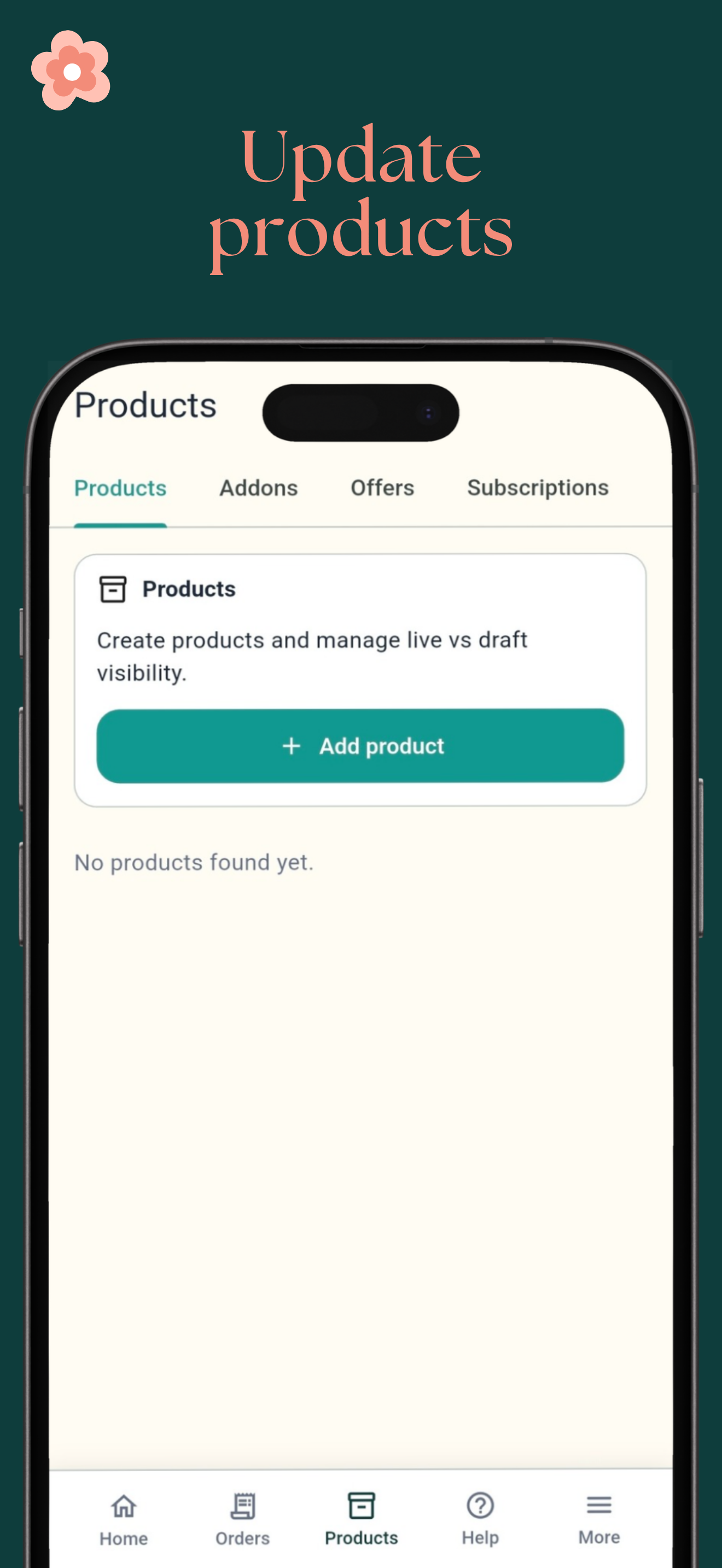 BloomiCo Merchant Center screenshot 4