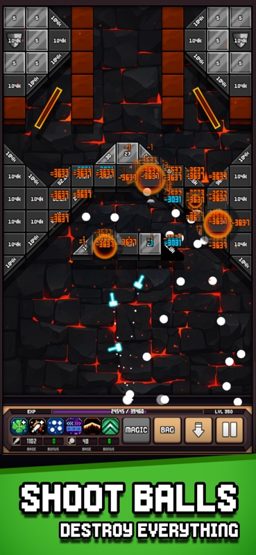 Bricks Breaker RPG screenshot 1