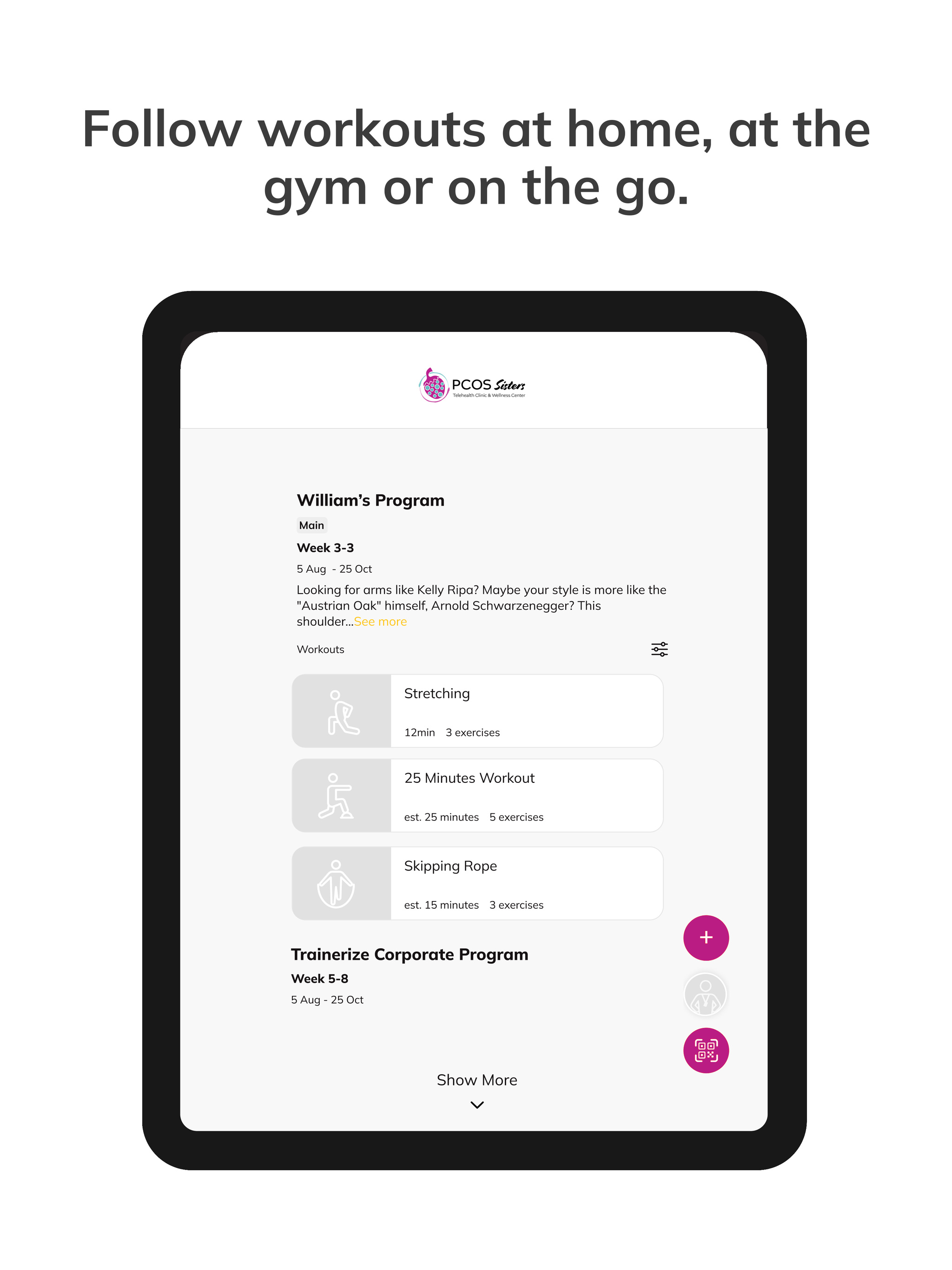 PCOS Sisters Telehealth