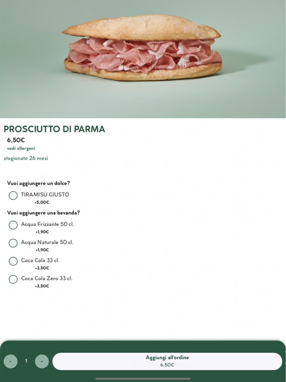 Screenshot #6 pour MY Panino Giusto