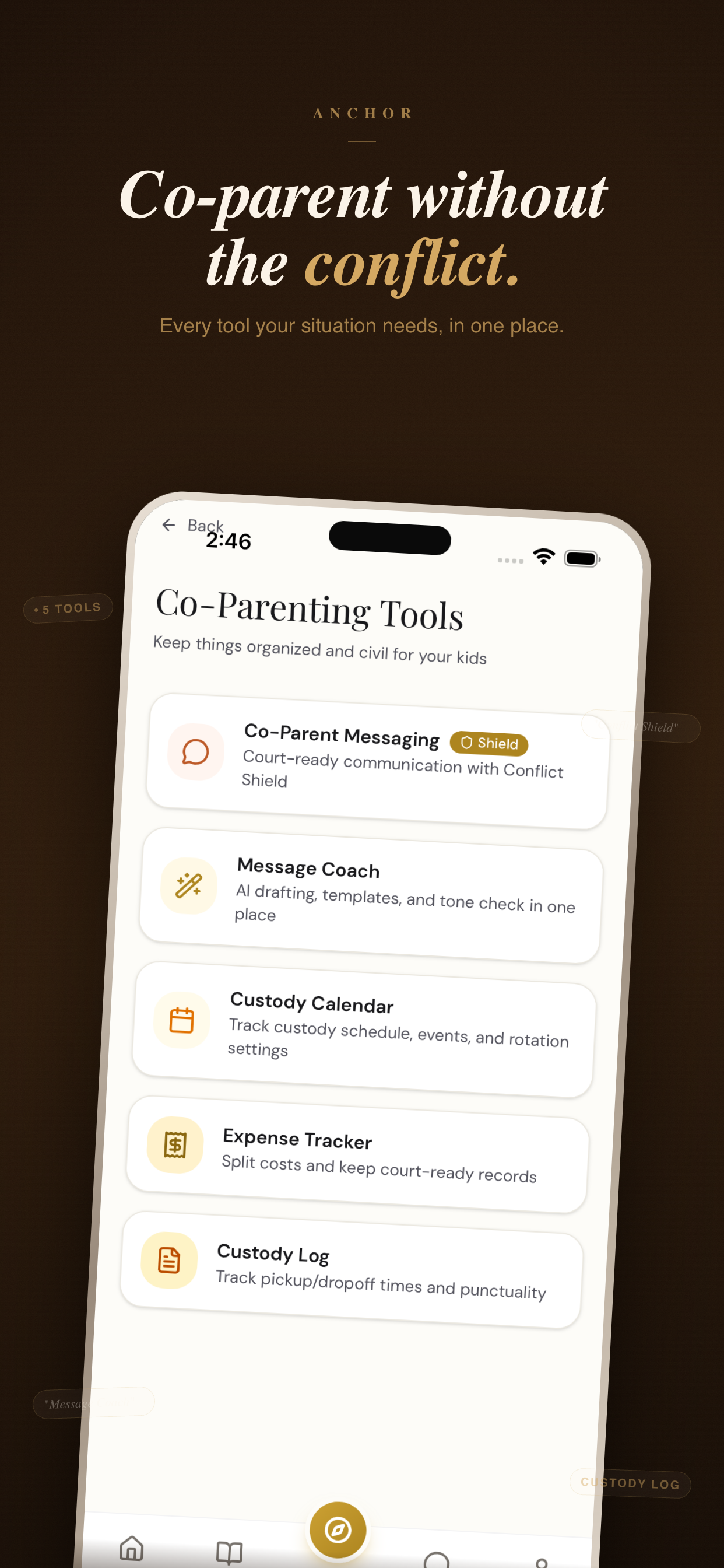 Anchor — Divorce & Co-Parent