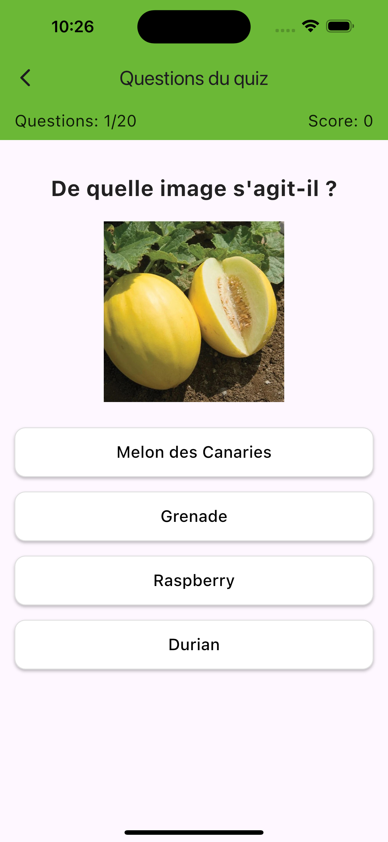 French Fruits Learning Fun screenshot 4
