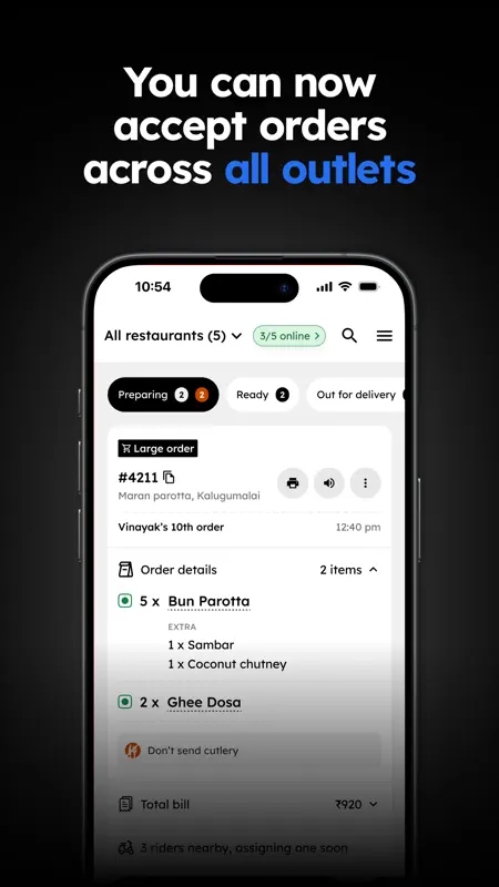 Zomato Restaurant Partner screenshot 2 of 8