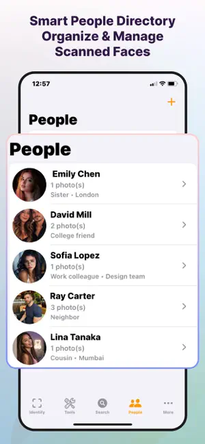 Wajad AI People Finder+ iPhone screenshot 5