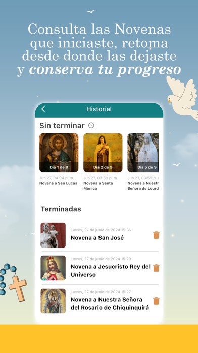 Novenas Católicas Screenshot