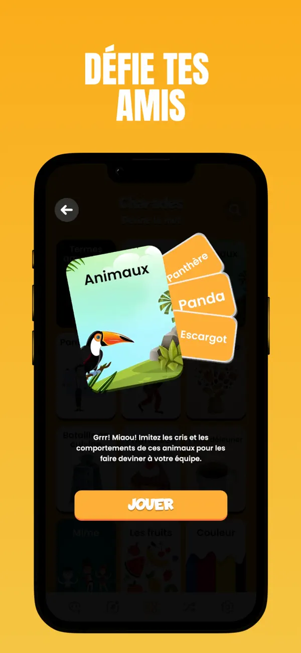 Screenshot #3 pour Charades - Devinez le mot!