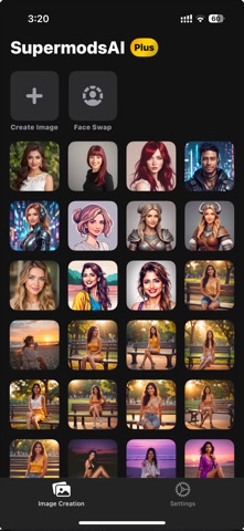 SupermodsAI: AI Image Maker screenshot