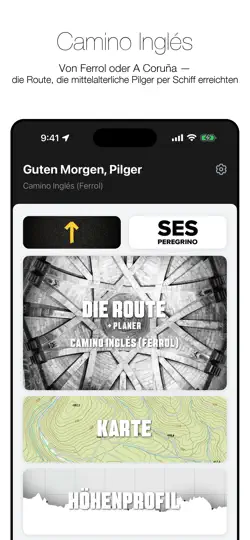 Screenshot von Wise Pilgrim Camino Inglés auf dem iPhone 1